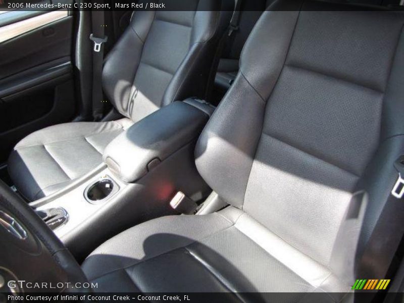 Mars Red / Black 2006 Mercedes-Benz C 230 Sport