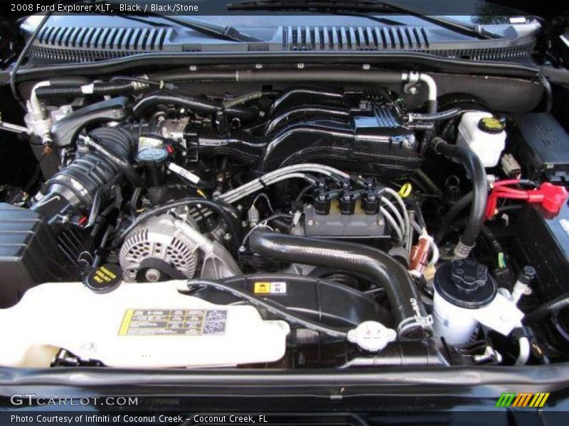 Black / Black/Stone 2008 Ford Explorer XLT