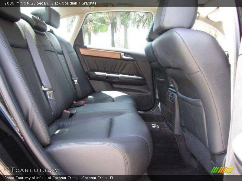 Black Obsidian / Graphite 2006 Infiniti M 35 Sedan