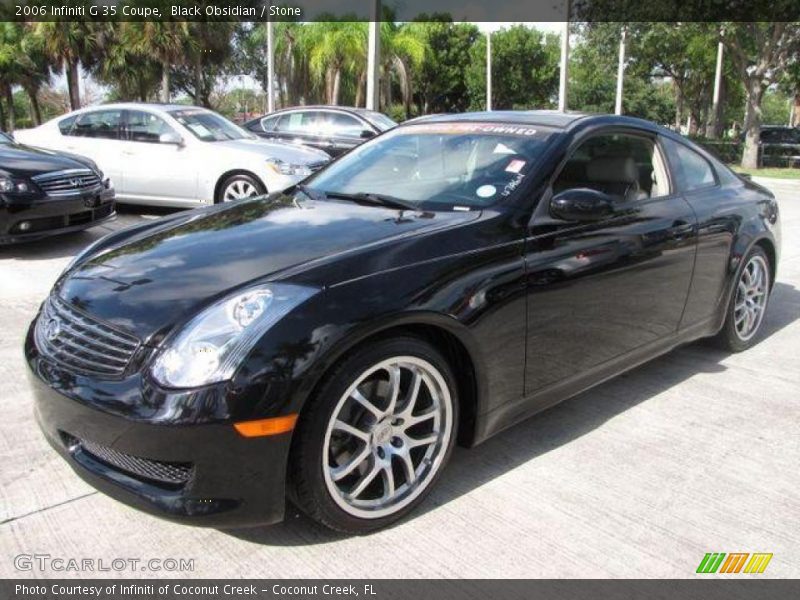 Black Obsidian / Stone 2006 Infiniti G 35 Coupe