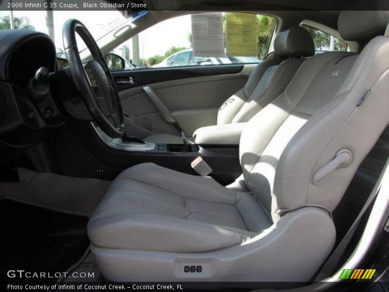 Black Obsidian / Stone 2006 Infiniti G 35 Coupe