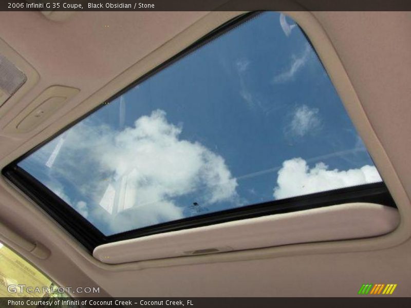 Black Obsidian / Stone 2006 Infiniti G 35 Coupe
