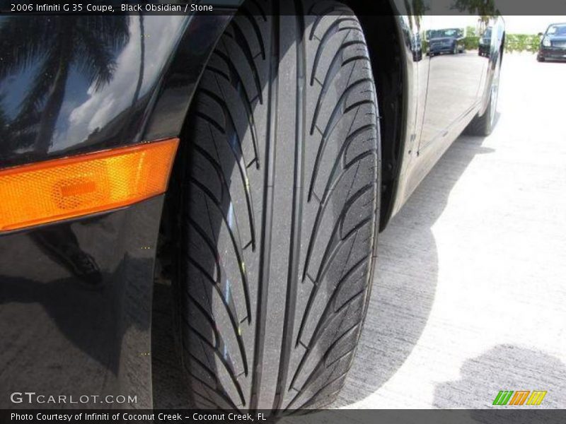 Black Obsidian / Stone 2006 Infiniti G 35 Coupe