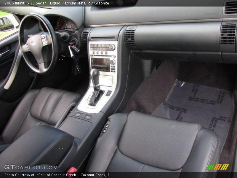 Liquid Platinum Metallic / Graphite 2006 Infiniti G 35 Sedan