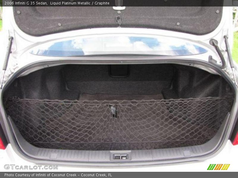 Liquid Platinum Metallic / Graphite 2006 Infiniti G 35 Sedan