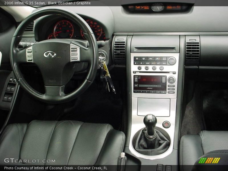 Black Obsidian / Graphite 2006 Infiniti G 35 Sedan