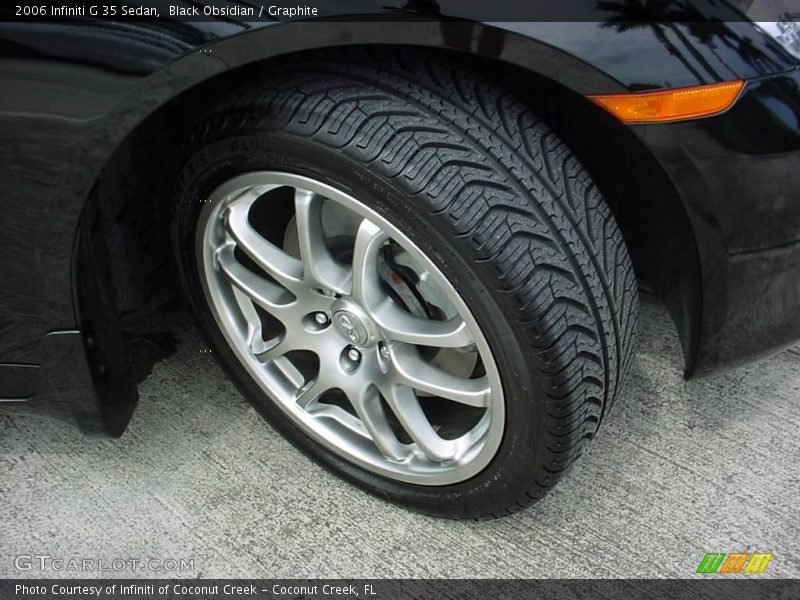 Black Obsidian / Graphite 2006 Infiniti G 35 Sedan