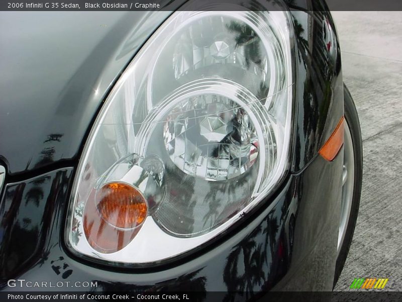 Black Obsidian / Graphite 2006 Infiniti G 35 Sedan