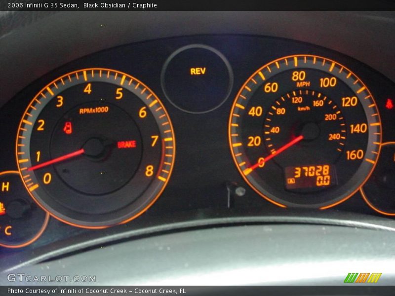 Black Obsidian / Graphite 2006 Infiniti G 35 Sedan