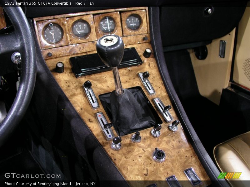 Red / Tan 1972 Ferrari 365 GTC/4 Convertible