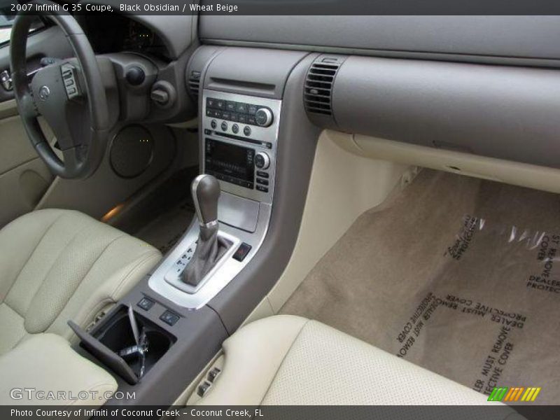 Black Obsidian / Wheat Beige 2007 Infiniti G 35 Coupe