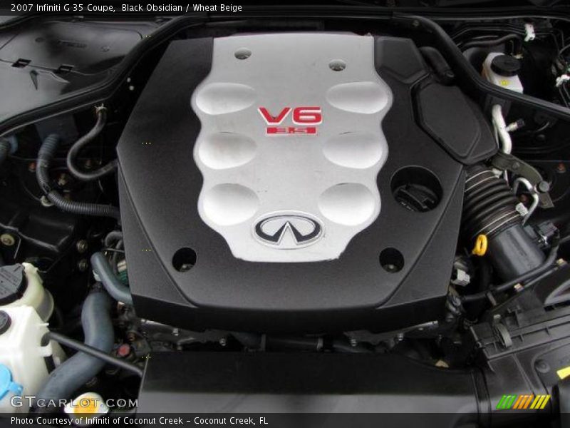 Black Obsidian / Wheat Beige 2007 Infiniti G 35 Coupe
