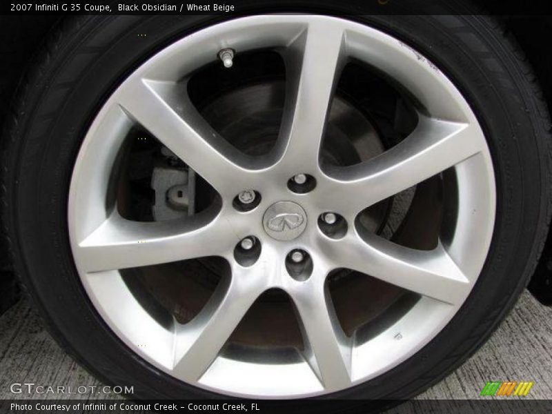  2007 G 35 Coupe Wheel