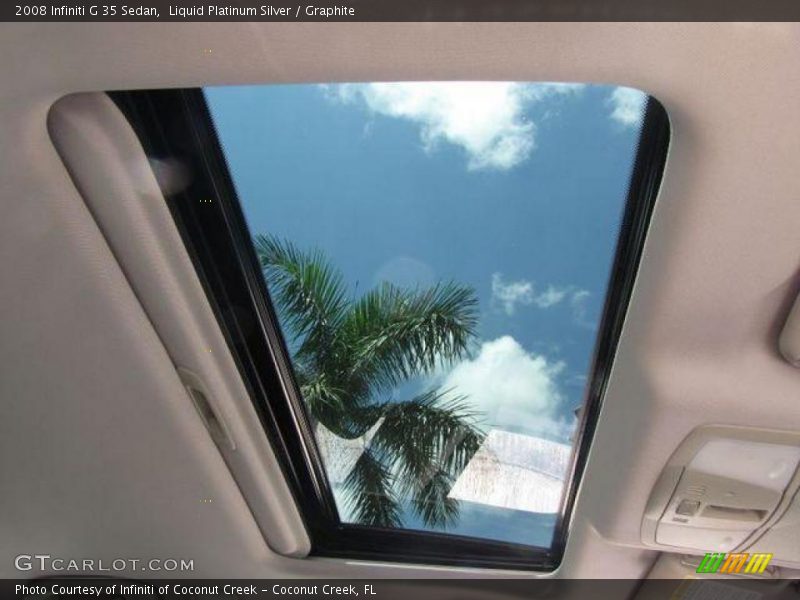 Liquid Platinum Silver / Graphite 2008 Infiniti G 35 Sedan