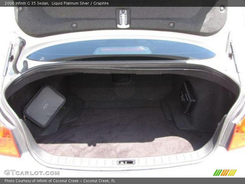 Liquid Platinum Silver / Graphite 2008 Infiniti G 35 Sedan
