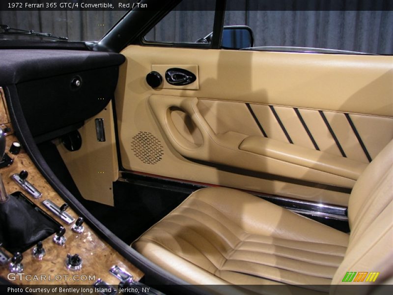 Red / Tan 1972 Ferrari 365 GTC/4 Convertible