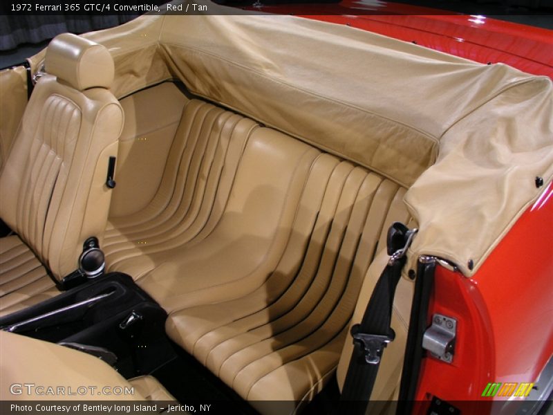 Red / Tan 1972 Ferrari 365 GTC/4 Convertible