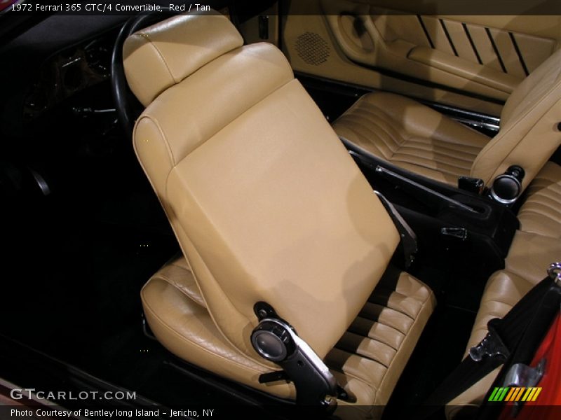 Red / Tan 1972 Ferrari 365 GTC/4 Convertible