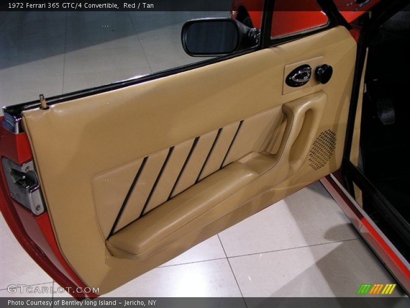 Red / Tan 1972 Ferrari 365 GTC/4 Convertible