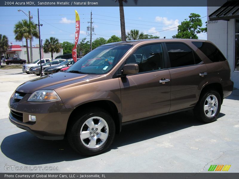 Sandstone Metallic / Natural Brown 2004 Acura MDX