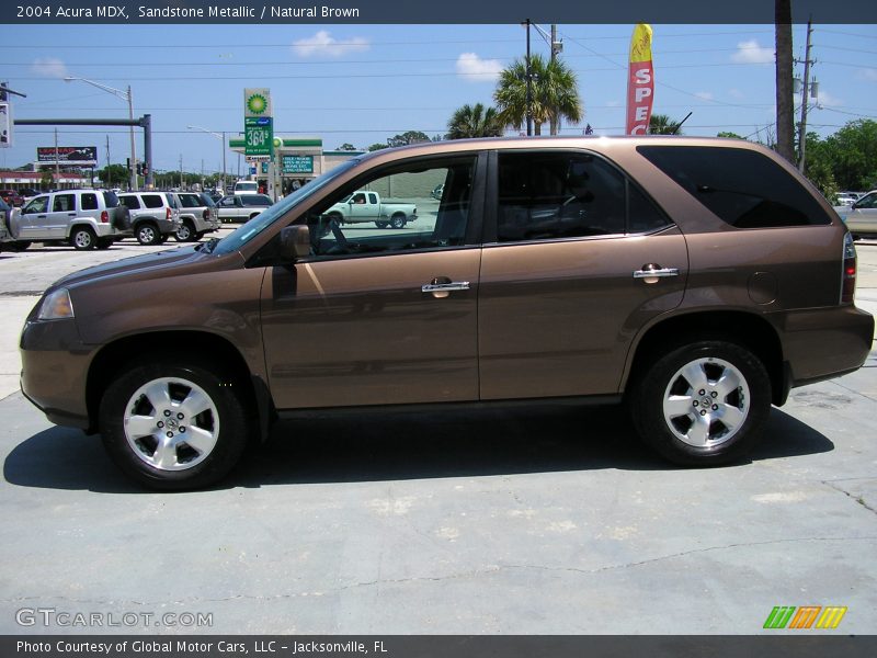 Sandstone Metallic / Natural Brown 2004 Acura MDX