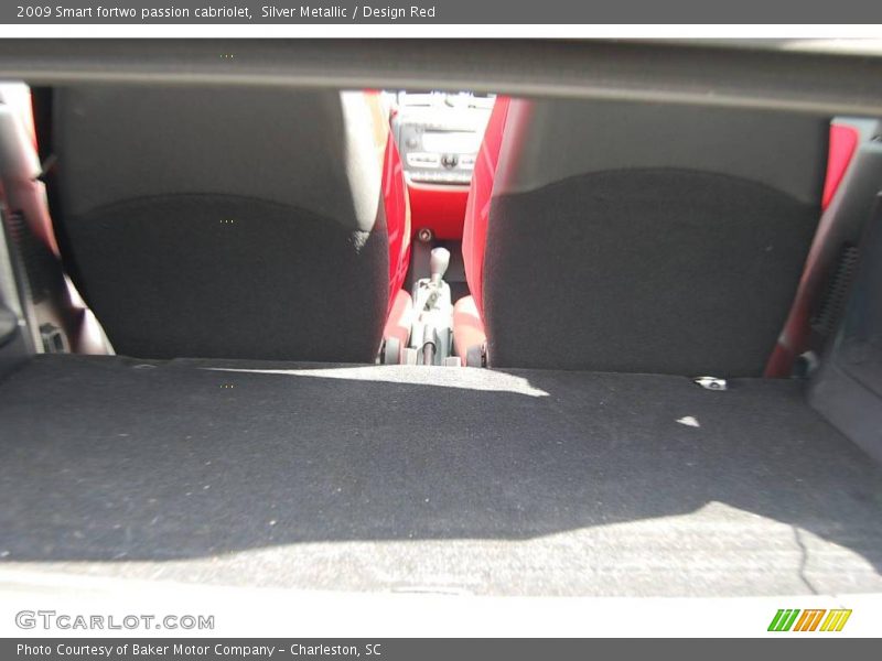 Silver Metallic / Design Red 2009 Smart fortwo passion cabriolet
