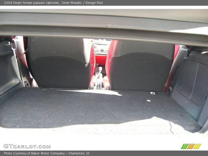 Silver Metallic / Design Red 2009 Smart fortwo passion cabriolet