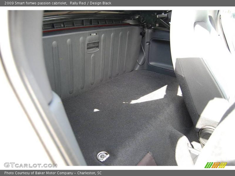 Rally Red / Design Black 2009 Smart fortwo passion cabriolet