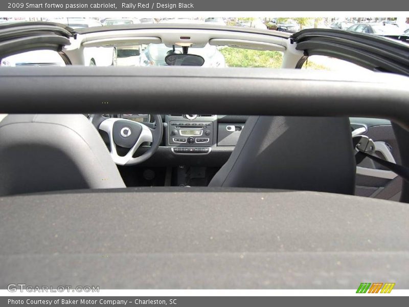 Rally Red / Design Black 2009 Smart fortwo passion cabriolet