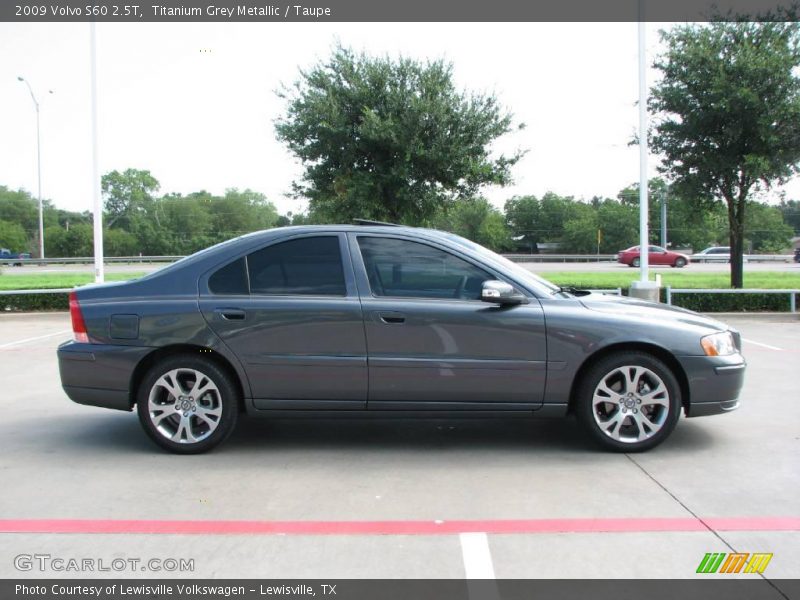 Titanium Grey Metallic / Taupe 2009 Volvo S60 2.5T