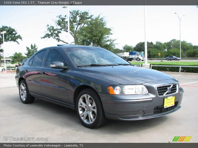 Titanium Grey Metallic / Taupe 2009 Volvo S60 2.5T