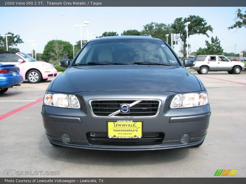 Titanium Grey Metallic / Taupe 2009 Volvo S60 2.5T