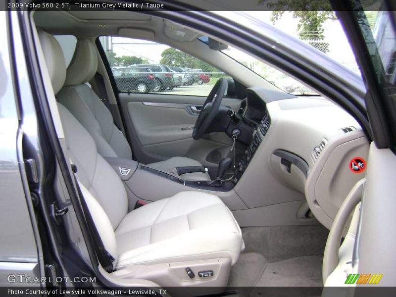 Titanium Grey Metallic / Taupe 2009 Volvo S60 2.5T