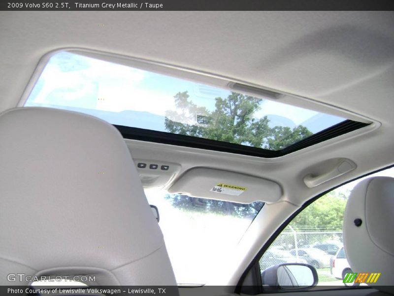 Titanium Grey Metallic / Taupe 2009 Volvo S60 2.5T