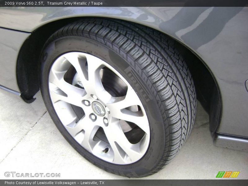 Titanium Grey Metallic / Taupe 2009 Volvo S60 2.5T