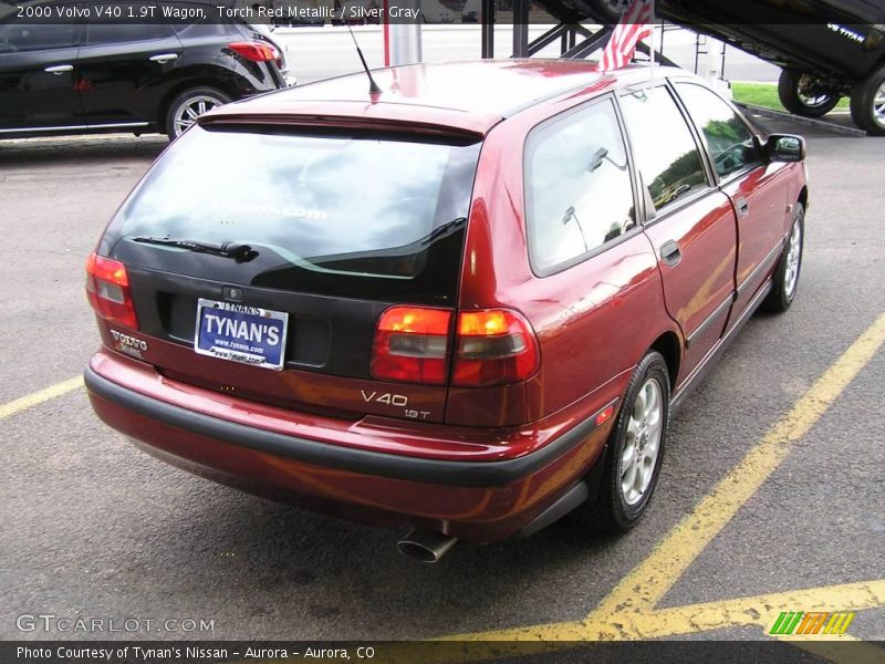 Torch Red Metallic / Silver Gray 2000 Volvo V40 1.9T Wagon