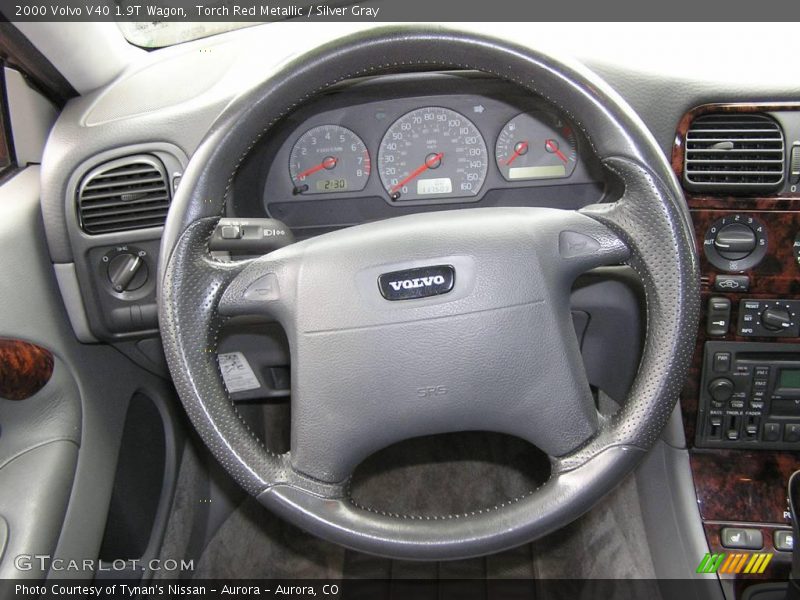Torch Red Metallic / Silver Gray 2000 Volvo V40 1.9T Wagon