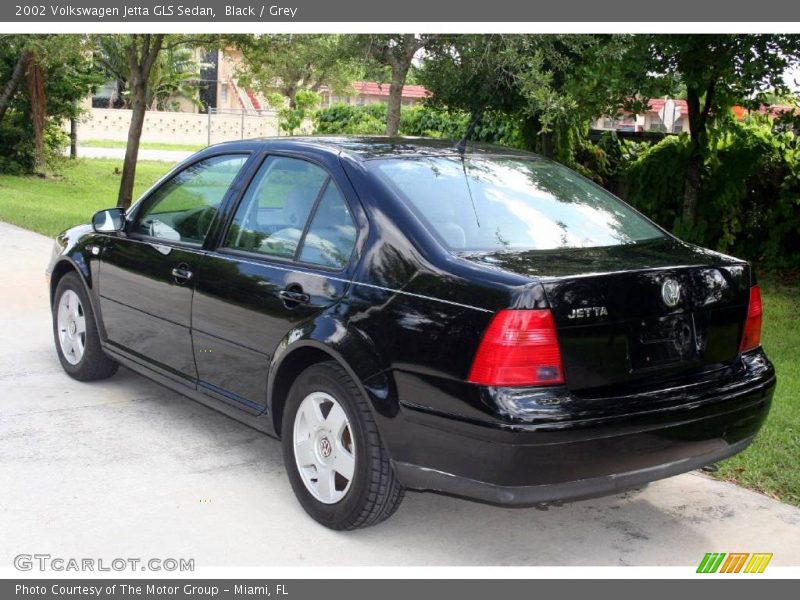 Black / Grey 2002 Volkswagen Jetta GLS Sedan