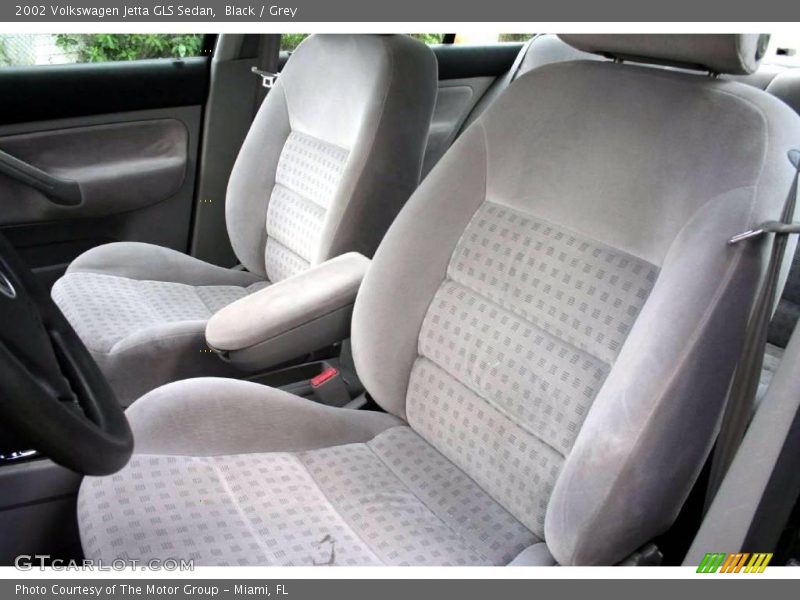 Black / Grey 2002 Volkswagen Jetta GLS Sedan