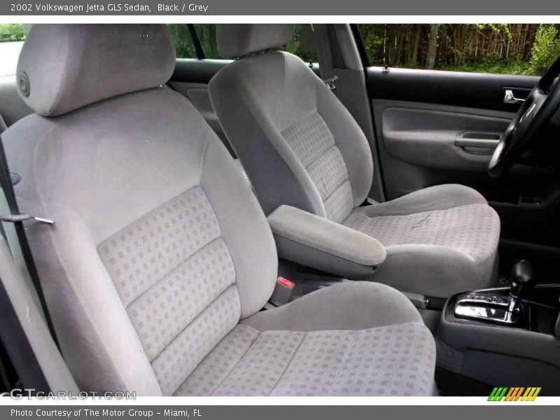 Black / Grey 2002 Volkswagen Jetta GLS Sedan
