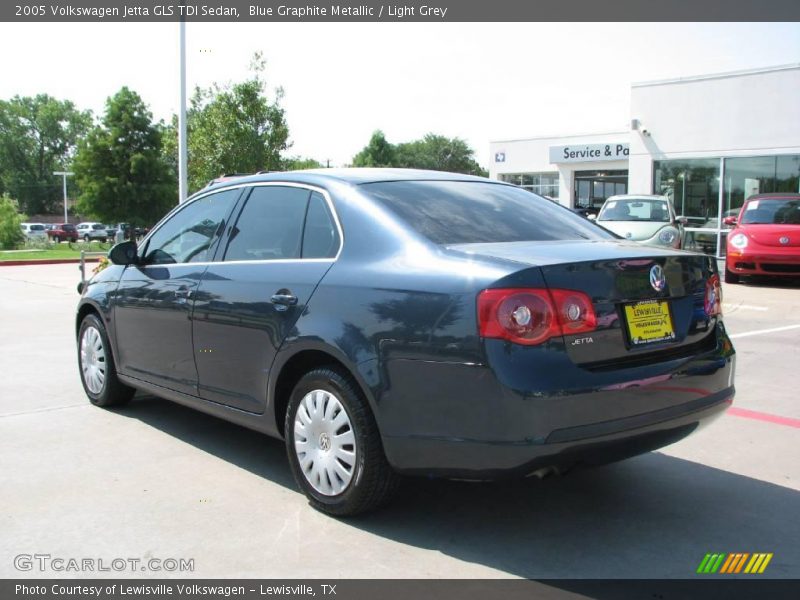 Blue Graphite Metallic / Light Grey 2005 Volkswagen Jetta GLS TDI Sedan