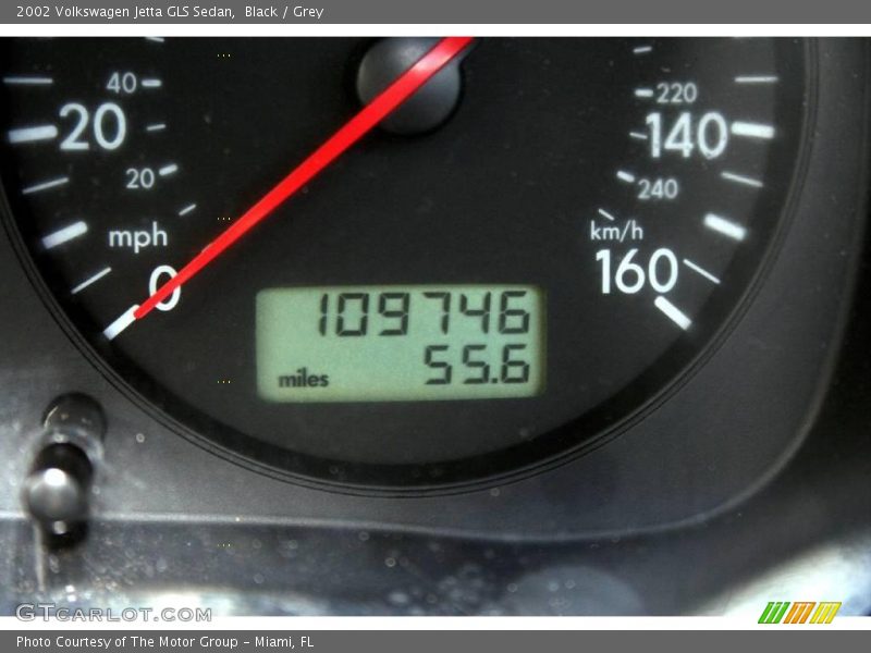 Black / Grey 2002 Volkswagen Jetta GLS Sedan