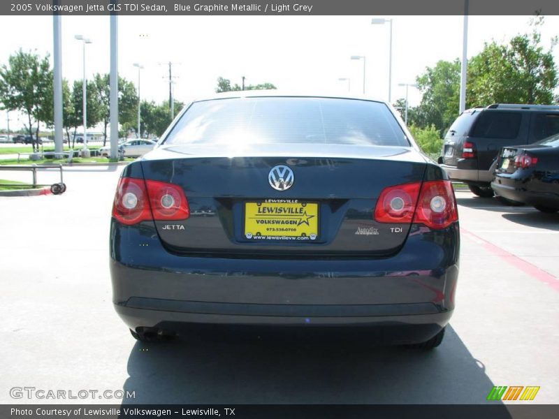 Blue Graphite Metallic / Light Grey 2005 Volkswagen Jetta GLS TDI Sedan