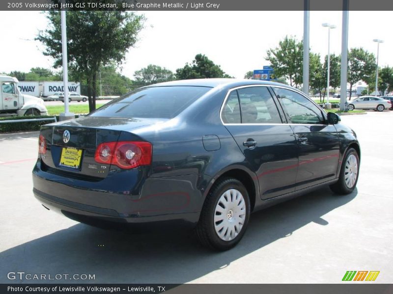 Blue Graphite Metallic / Light Grey 2005 Volkswagen Jetta GLS TDI Sedan