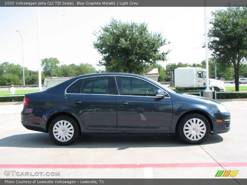 Blue Graphite Metallic / Light Grey 2005 Volkswagen Jetta GLS TDI Sedan