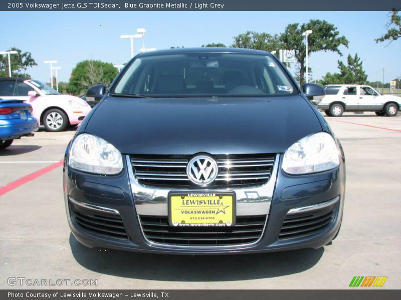 Blue Graphite Metallic / Light Grey 2005 Volkswagen Jetta GLS TDI Sedan