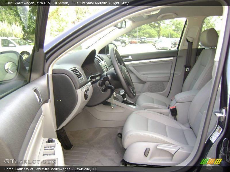 Blue Graphite Metallic / Light Grey 2005 Volkswagen Jetta GLS TDI Sedan