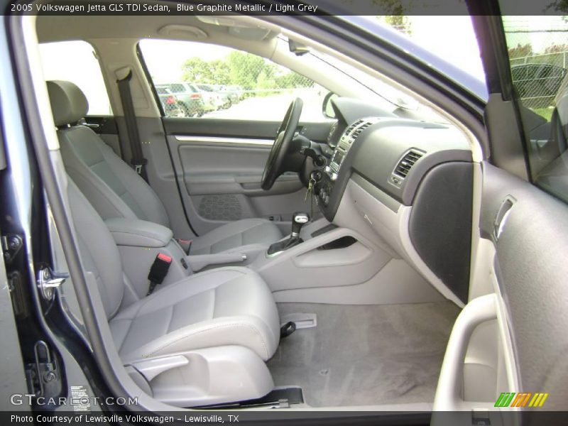 Blue Graphite Metallic / Light Grey 2005 Volkswagen Jetta GLS TDI Sedan