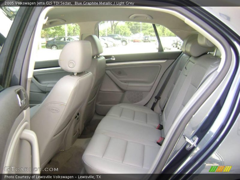 Blue Graphite Metallic / Light Grey 2005 Volkswagen Jetta GLS TDI Sedan