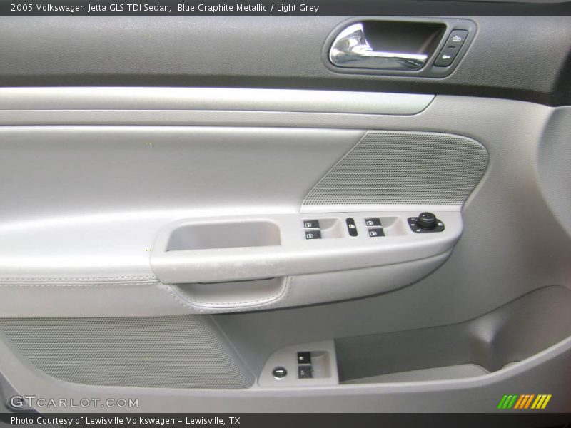 Blue Graphite Metallic / Light Grey 2005 Volkswagen Jetta GLS TDI Sedan